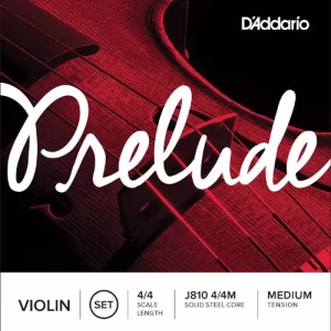 Set de Cuerdas D´Addario Violín Prelude J810 4/4M