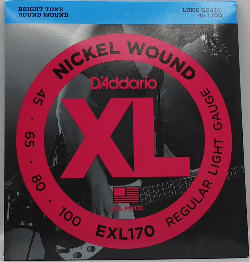 Set de Cuerdas D´Addario Bajo EXL170