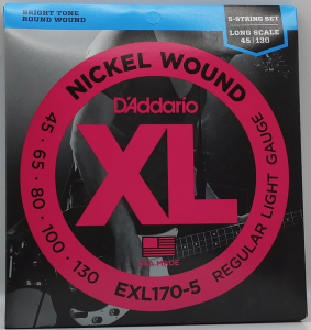 Set de Cuerdas D´Addario Bajo EXL170-5