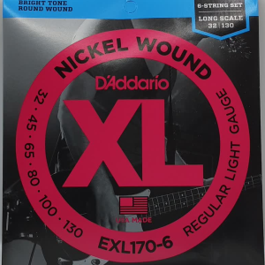 Set de Cuerdas D´Addario Bajo EXL170-6