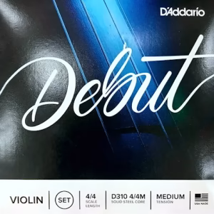 Set de Cuerdas D´Addario Violín Debut D310 4/4M