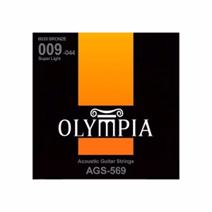 Set de Cuerdas Olympia Bronze Acústica AGS-569