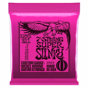 Set de Cuerdas Ernie Ball Eléctrica 7C 09-52 2623