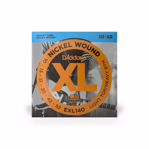 Set de Cuerdas D´Addario Eléctrica EXL 140 10-52