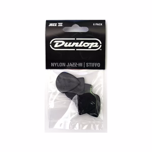 Pack Plumillas Dunlop Jazz III Stiffo 47P3S