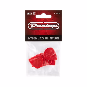 Pack Plumillas Dunlop Jazz III Nylon 47P3N
