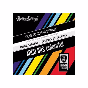 Set de Cuerdas Medina Artigas Nylon Colores 320