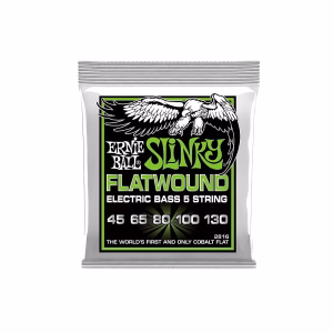 Set de Cuerdas Ernie Ball Bajo 5C Flatwound 2816