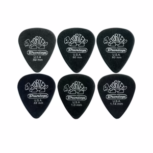 Plumilla Dunlop Tortex Pitch Black 4880