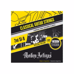 Docena de Cuerdas Medina Artigas P/Guitarra Clásica 2da 522