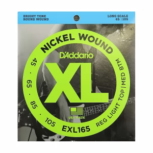 Set de Cuerdas D´Addario Bajo EXL 165