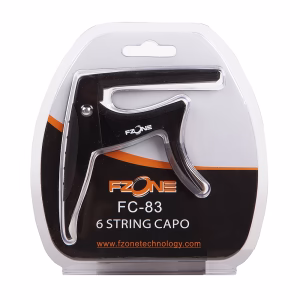 Capo para Guitarra Clásica Black Fzone FC-83