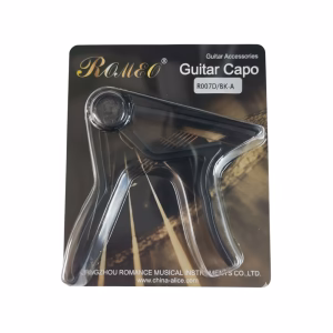 Capo Romeo para Guitarra R007D/BK-A