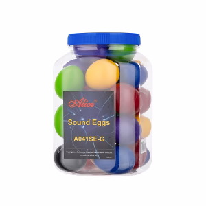 Maraca de Huevo Alice Egg Shaker A041SE-G (Frasco x 14 pares)